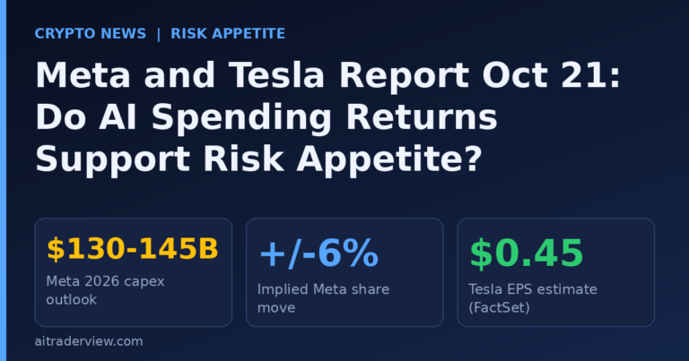 Meta and Tesla October 21 earnings: Meta capex outlook of $130-145B