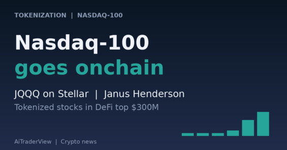 Nasdaq-100 goes onchain with Janus Henderson JQQQ on Stellar