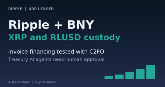 Ripple Takes the XRP Ledger Into Trade Finance With BNY and C2FO as Its Treasury AI Keeps Humans in Control